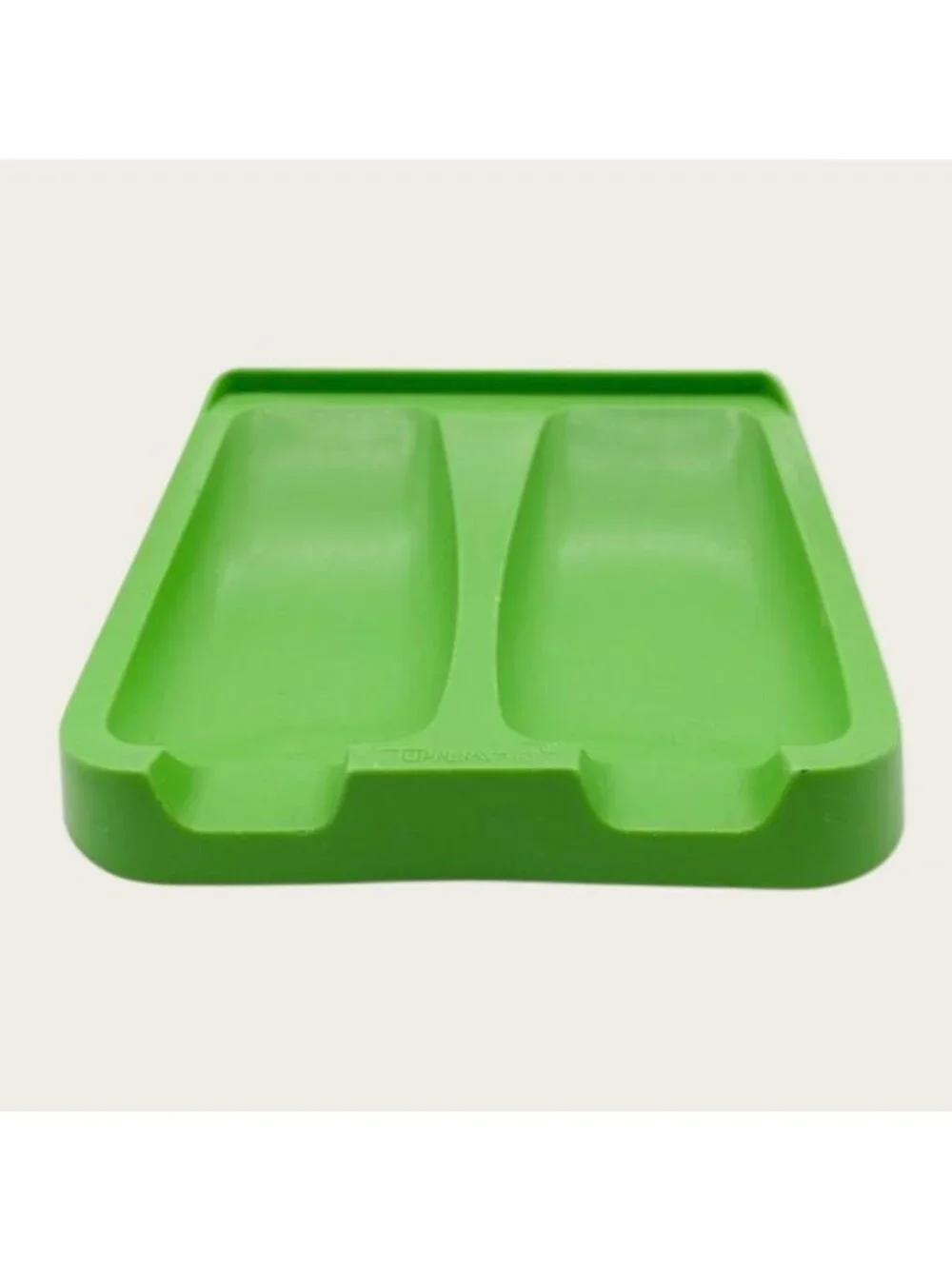 Tupperware Double Spoon Rest Lime Green Vintage Hard to Find Color